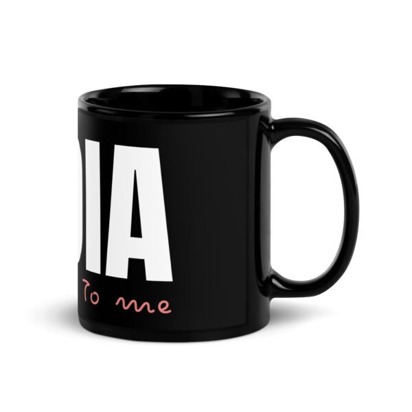 Black Glossy Mug FOIA - Image 2