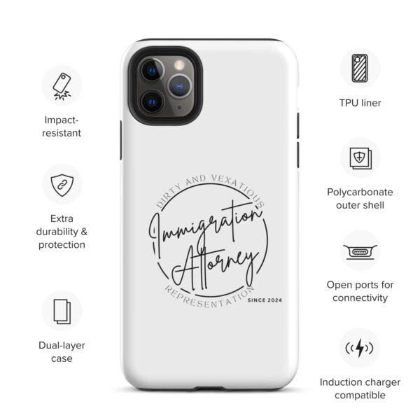 Vexatious Immigration Attorney - Tough Case for iPhone® - Image 5