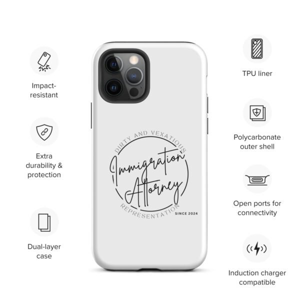 Vexatious Immigration Attorney - Tough Case for iPhone® - Image 11