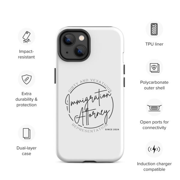 Vexatious Immigration Attorney - Tough Case for iPhone® - Image 23