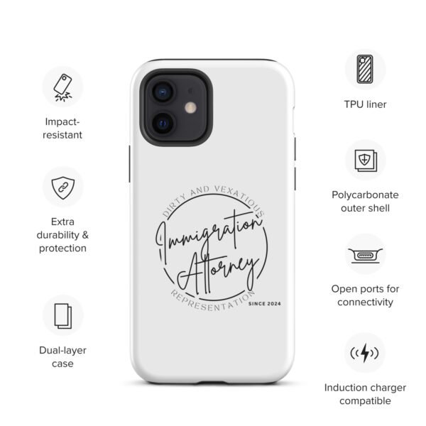 Vexatious Immigration Attorney - Tough Case for iPhone® - Image 10