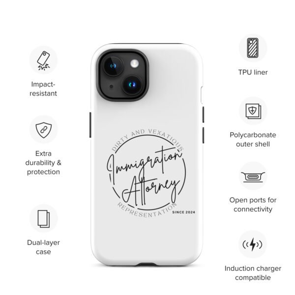 Vexatious Immigration Attorney - Tough Case for iPhone® - Image 32