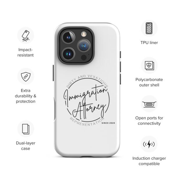 Vexatious Immigration Attorney - Tough Case for iPhone® - Image 44